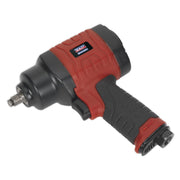 Sealey Composite Air Impact Wrench 3/8"Sq Drive Twin Hammer GSA6000 Sealey - Dynamic Drive