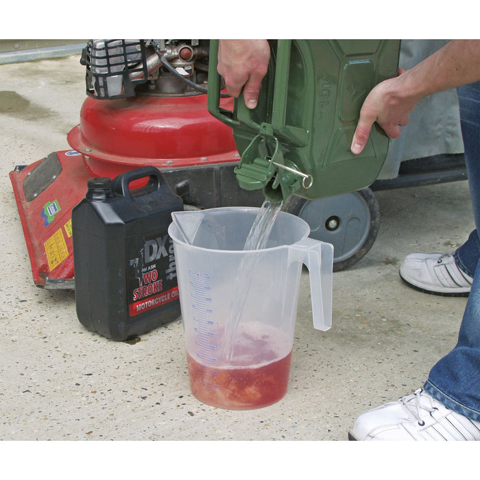 Sealey Measuring Jug Translucent 5L JT5000 Sealey - Dynamic Drive