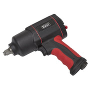 Sealey Composite Air Impact Wrench 1/2"Sq Drive Twin Hammer GSA6006 Sealey - Dynamic Drive