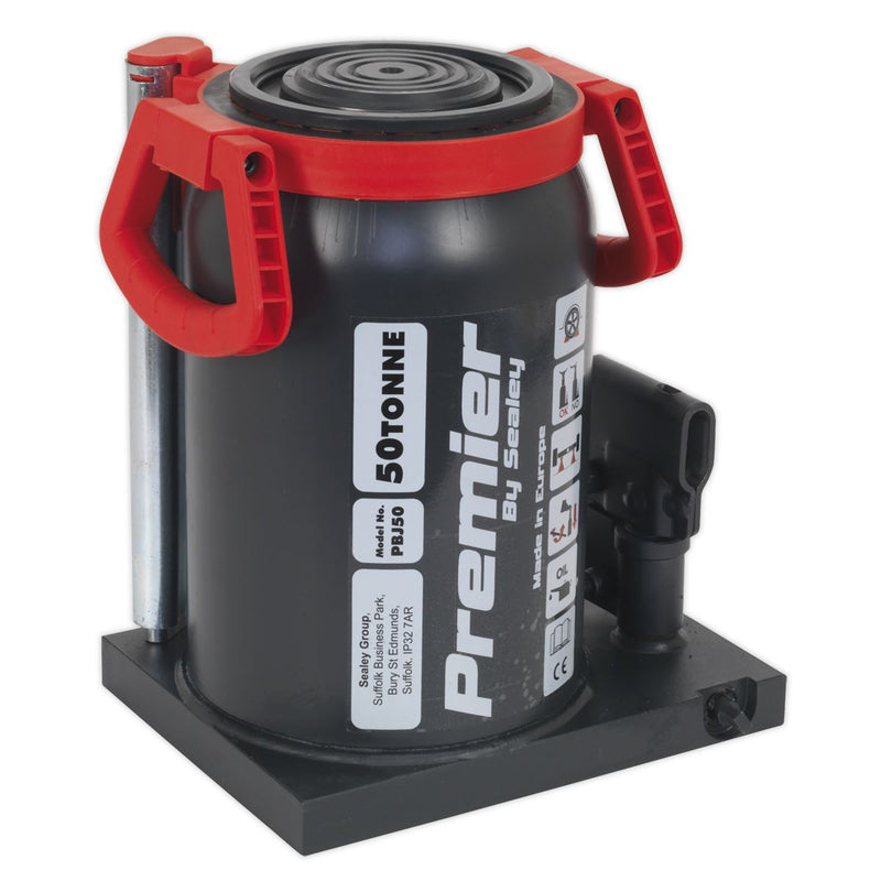 Sealey Premier Bottle Jack 50 Tonne PBJ50 Sealey - Dynamic Drive