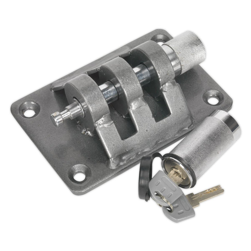 Sealey Motorcycle Locking Ground Anchor 4 Security Bolts MCGA02 Sealey  - Dynamic Drive