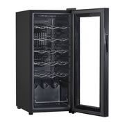 Baridi 18 Bottle Wine Fridge & Cooler - Black DH6 Baridi - Dynamic Drive