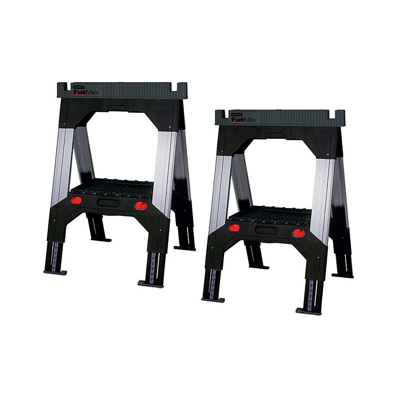 Stanley® Hand Tools FatMax® Telescopic Sawhorses (Twin Pack) STANLEY® Hand Tools - Dynamic Drive