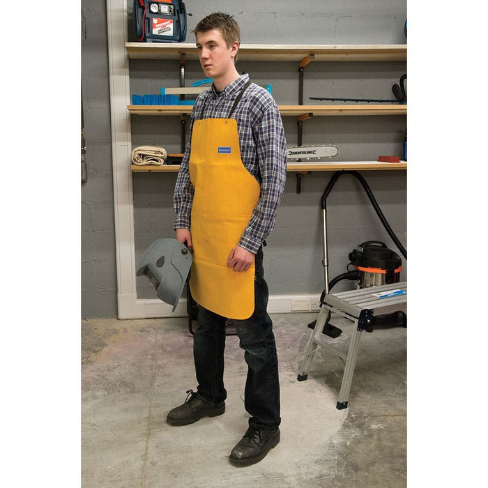 Silverline Welders Apron Full Length Silverline - Dynamic Drive