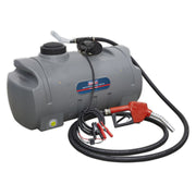 Sealey Portable Diesel Tank 100L 12V D100T Sealey - Dynamic Drive