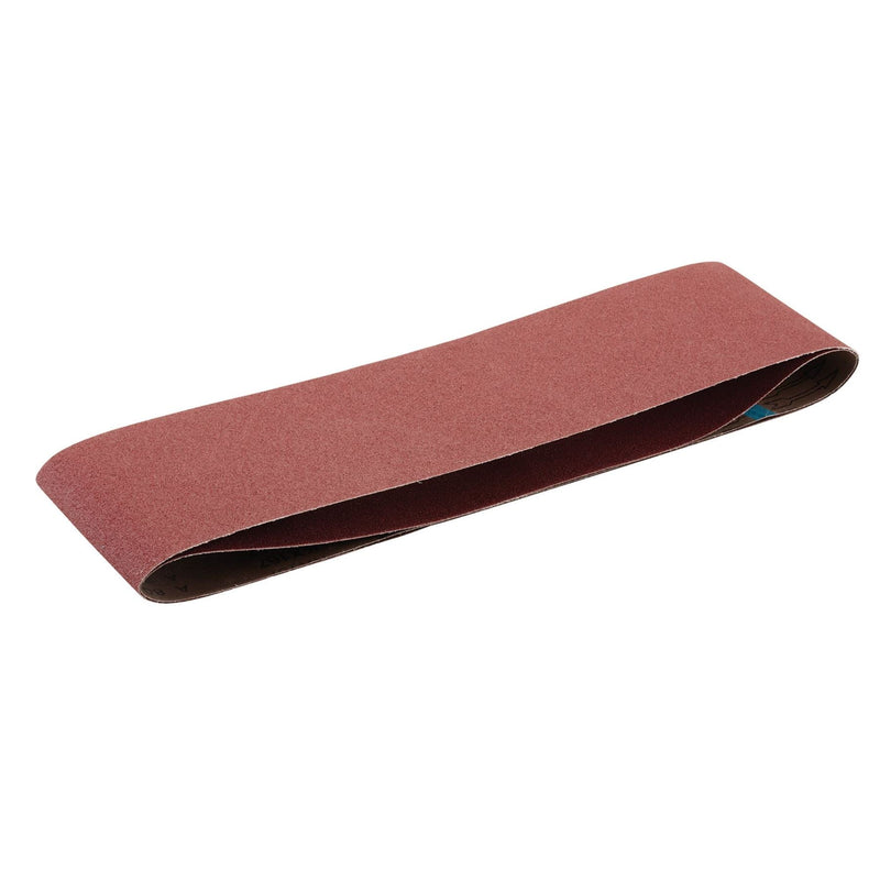 Draper Cloth Sanding Belt, 150 x 1220mm, 80 Grit (Pack of 2) 09411 Draper - Dynamic Drive