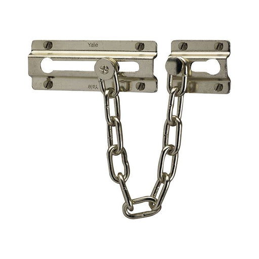 Yale Locks P1037 Door Chain Chrome Finish Yale Locks - Dynamic Drive