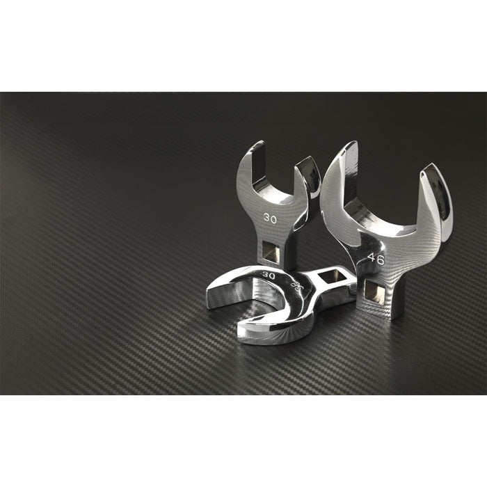 Seigen by Sealey Crow's Foot Open End Spanner Set 14pc 1/2"Sq Drive Metric Sealey  - Dynamic Drive