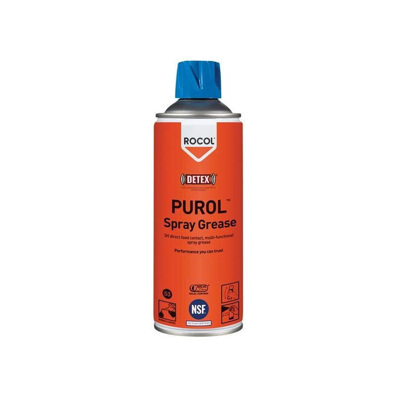 Rocol PUROL Spray Grease 400ml ROCOL - Dynamic Drive