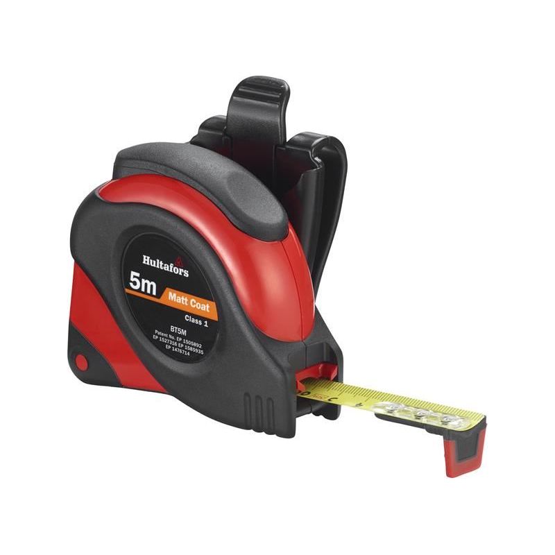 Hultafors BT5M Big T Pocket Tape 5m (Width 19mm) (Metric only) Hultafors - Dynamic Drive
