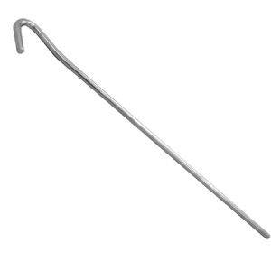 50 x 8" Heavy Duty Galvanised Steel Tent Pegs Metal Camping Ground Sheet Anchor Via Mondo  - Dynamic Drive