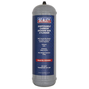 Sealey Disposable Carbon Dioxide Gas Cylinder 1.3kg - Pack of 4 CO21KGD4 Sealey - Dynamic Drive