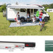 Fiamma Polar White F45S 260 Awning Evergreen Fabric Fiamma - Dynamic Drive