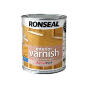 Ronseal Interior Varnish Quick Dry Satin Light Oak 750ml Ronseal - Dynamic Drive