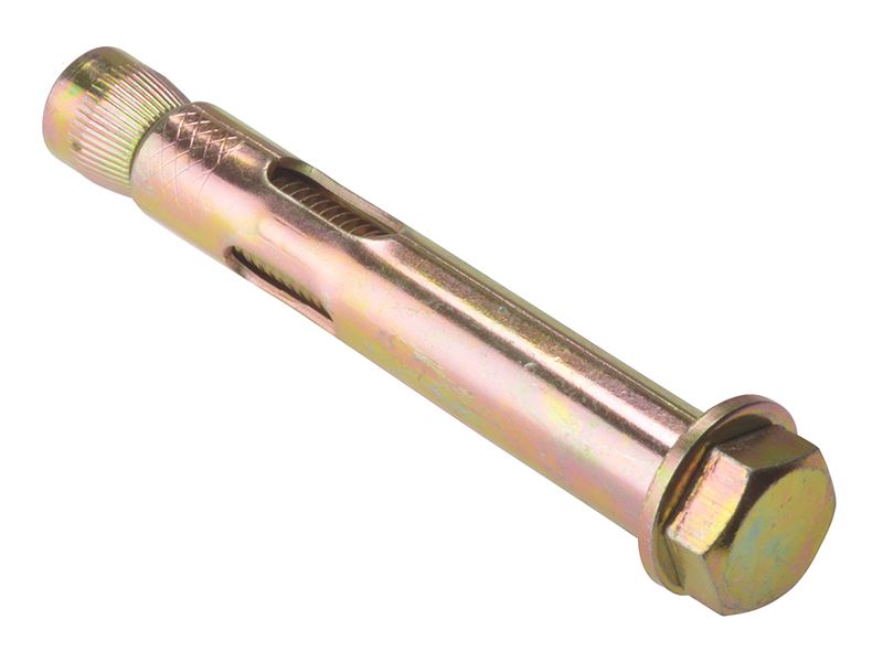 Forgefix Sleeve Anchor Fixing Hex Bolt M10 x 50mm Bag 10 ForgeFix - Dynamic Drive