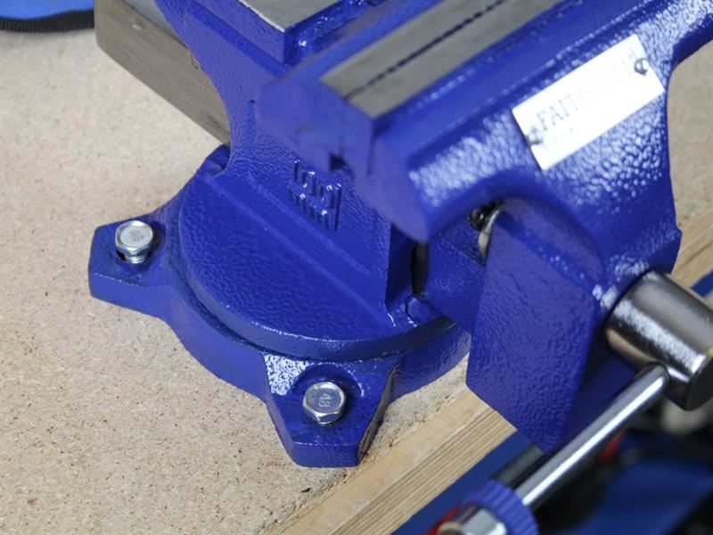 Faithfull Light-Duty Mechanics Vice 100mm (4in) Faithfull - Dynamic Drive