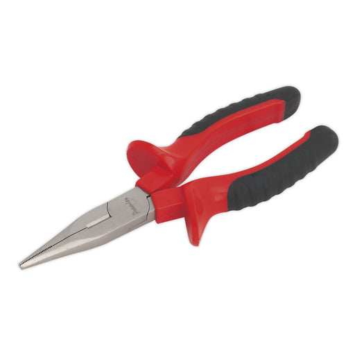 Sealey Long Nose Pliers 170mm Sealey  - Dynamic Drive