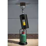 Dellonda Outdoor Garden Gas Patio Heater 13kW Commercial & Domestic Use Black Dellonda  - Dynamic Drive
