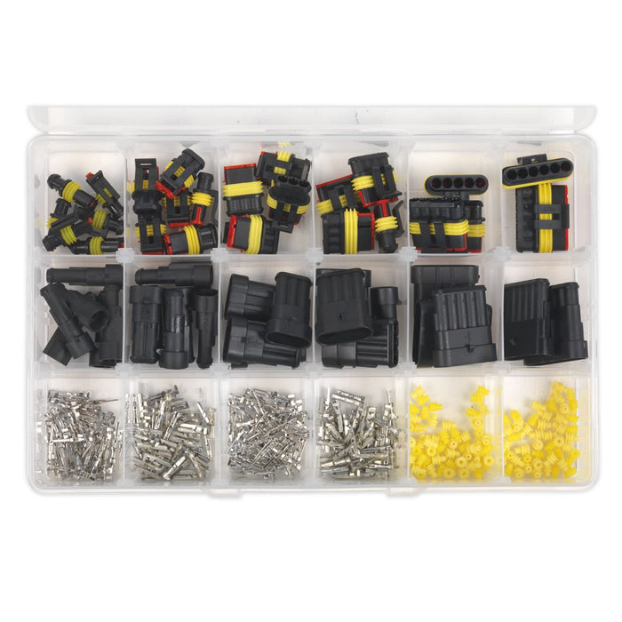 Sealey Superseal Male & Female Connector Assortment 350pc SSCSET1 Sealey - Dynamic Drive