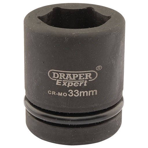 Draper Expert HI-TORQ 6 Point Impact Socket, 1" Sq. Dr., 33mm 05113 Draper - Dynamic Drive
