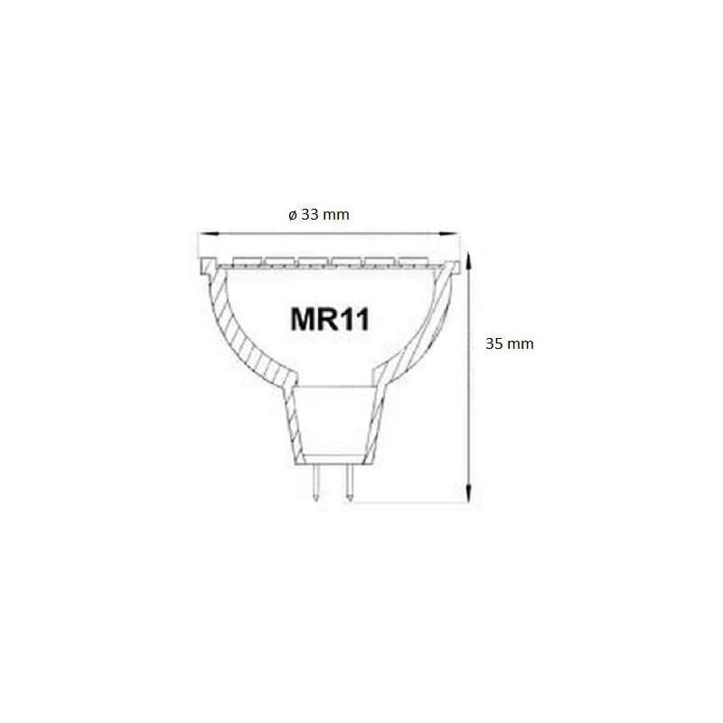 Vechline Led G4 Mr11 3Smd 25W Bulb A0001143 Lepro - Dynamic Drive