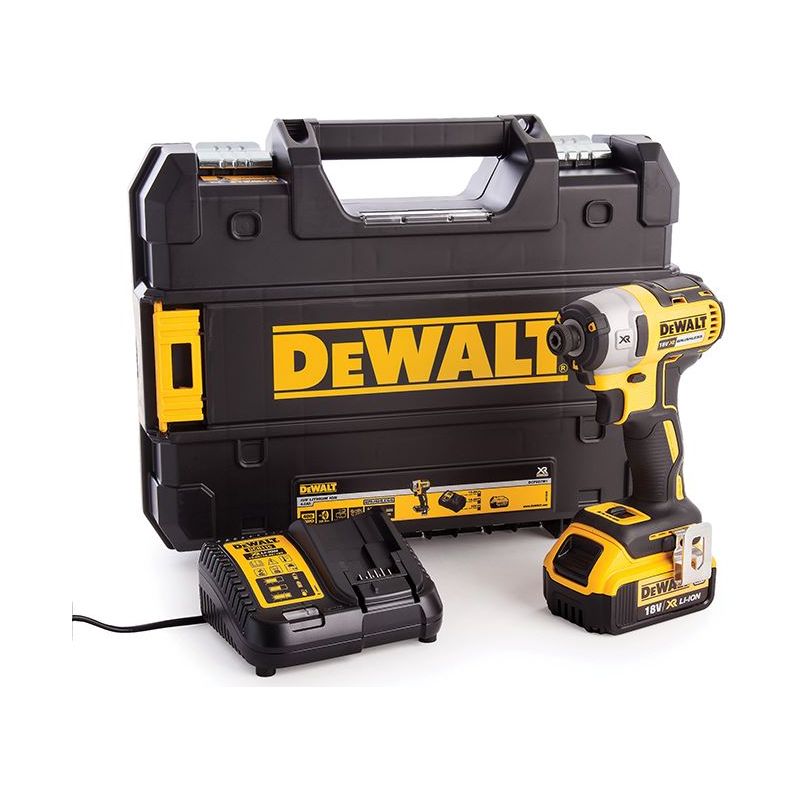 Dewalt Power Tools DCF887 M1 XR Impact Driver 18V 1 x 4.0Ah Li-ion DeWALT Power Tools - Dynamic Drive
