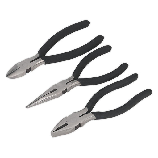Seigen by Sealey Pliers Set 3pc S0447 Seigen by Sealey  - Dynamic Drive