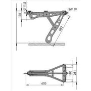 AL-KO Prem H/Duty Corner Steady 1221694 1221694 AL-KO - Dynamic Drive