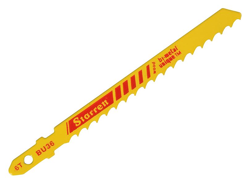 Starrett BU36-5 Wood Cutting Jigsaw Blades Pack of 5 Starrett - Dynamic Drive