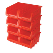 Silverline Stacking Boxes Set 8pce 165 x 105 x 75mm Silverline - Dynamic Drive