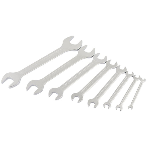 Draper Long Imperial Open End Spanner Set (8 Piece) 01218 Draper - Dynamic Drive