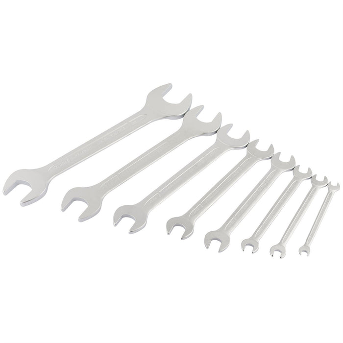Draper Long Imperial Open End Spanner Set (8 Piece) 01218 Draper - Dynamic Drive