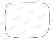 Summit Stick-On Standard Mirror Glass fits Nissan Terrano Ford Maverick LHS Summit - Dynamic Drive