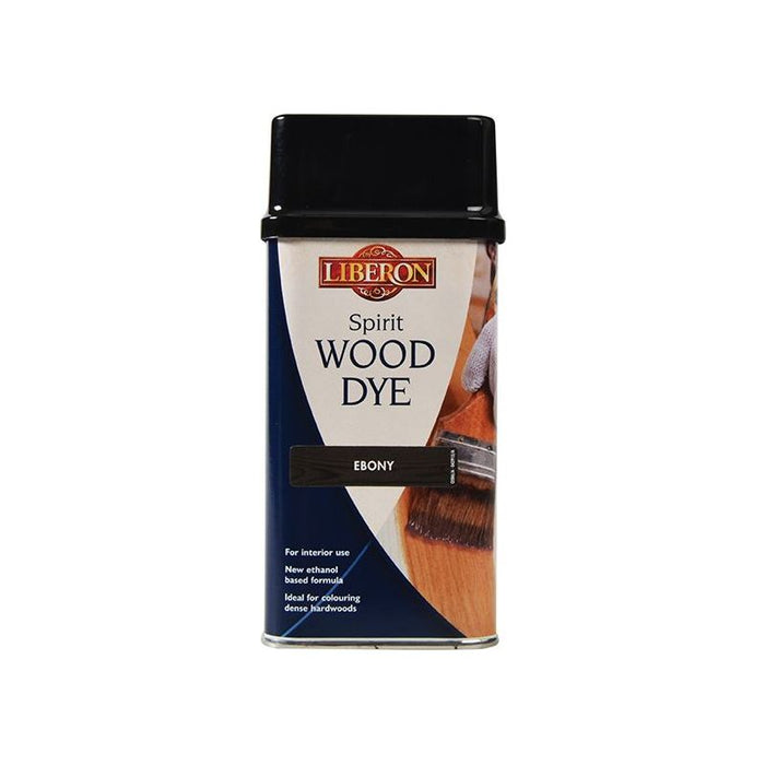 Liberon Spirit Wood Dye Ebony 250ml Liberon - Dynamic Drive