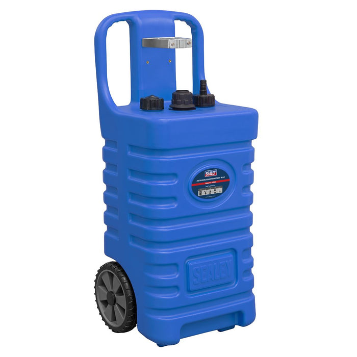 Sealey Mobile Dispensing Tank 55L - Blue DT55B Sealey - Dynamic Drive