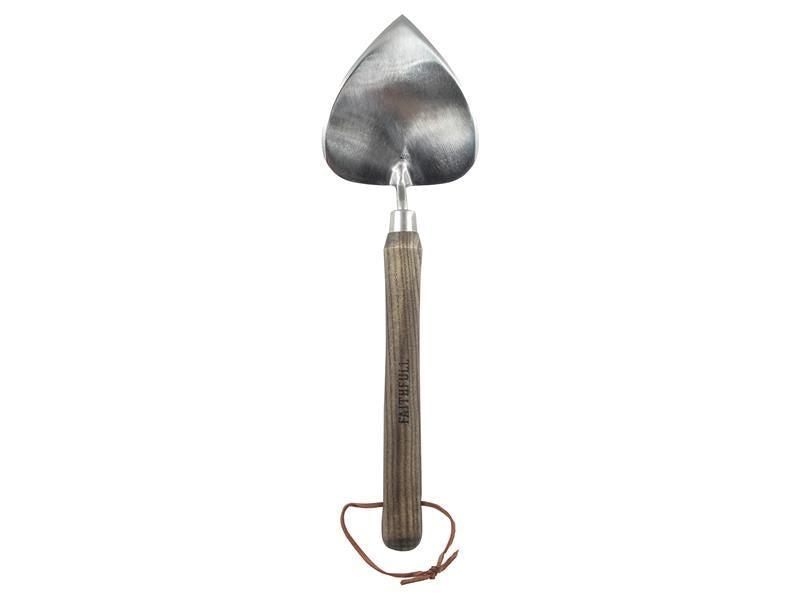 Faithfull Prestige Stainless Steel Dutch Trowel with Ash Handle Faithfull - Dynamic Drive