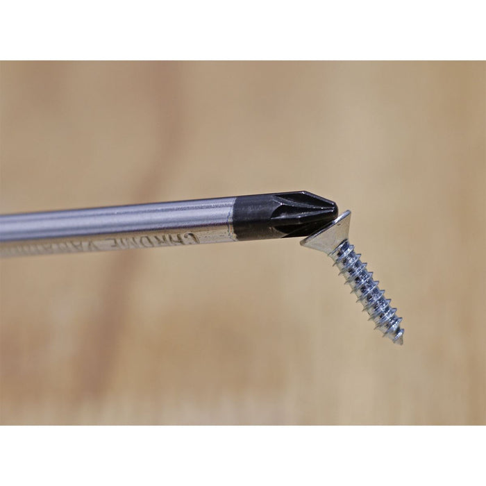 Seigen by Sealey Screwdriver Pozi #2 x 100mm S01186 Seigen by Sealey  - Dynamic Drive
