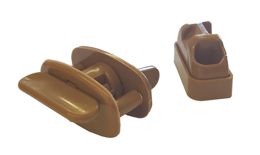 W4 Snap Retainer Lock Light Brown 37849 W4 - Dynamic Drive