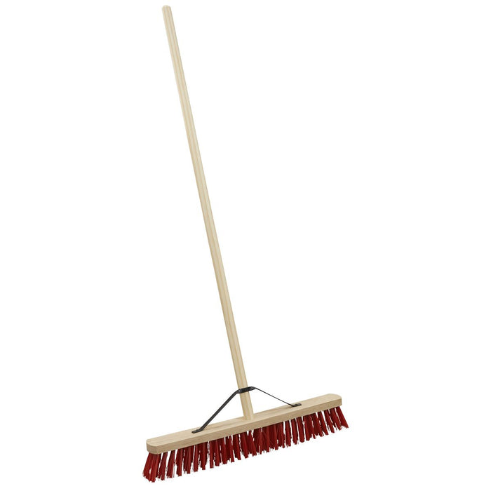 Sealey PVC Bristle Broom 24"(610mm) BM16P Sealey - Dynamic Drive