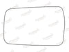 Summit Stick-On Standard Mirror Glass fits Ford Escort Orion 35 Van LHS Summit - Dynamic Drive