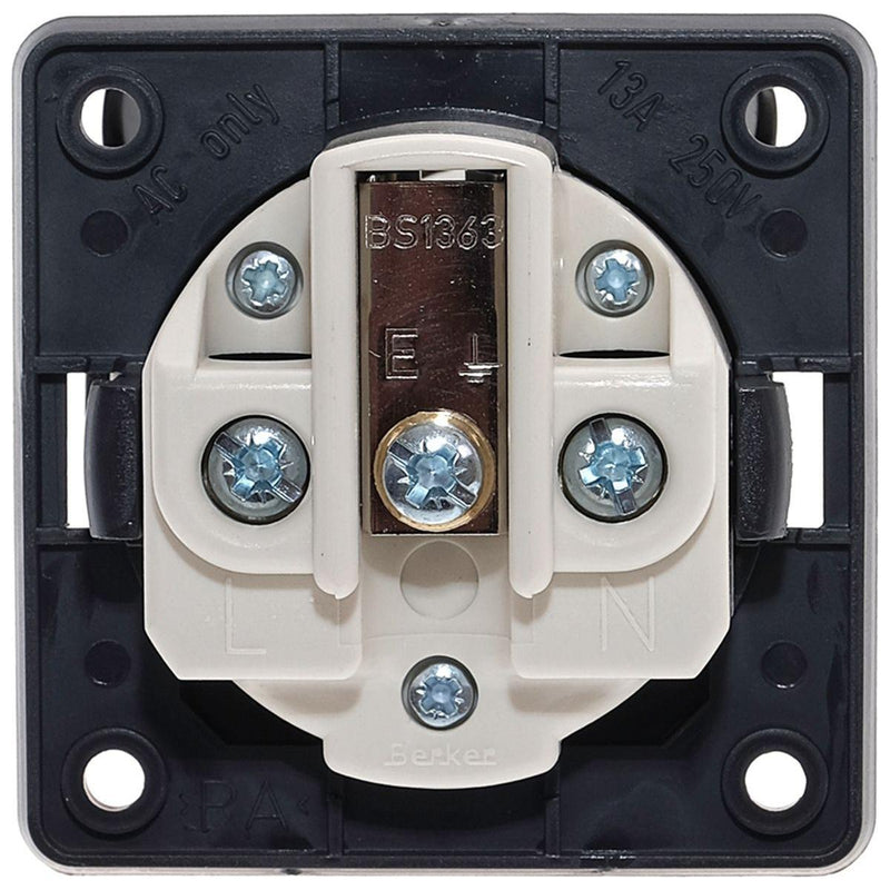 13 Amp Socket Anthracite (21221A) High Quality Socket for Your Caravan or Mo W4 - Dynamic Drive