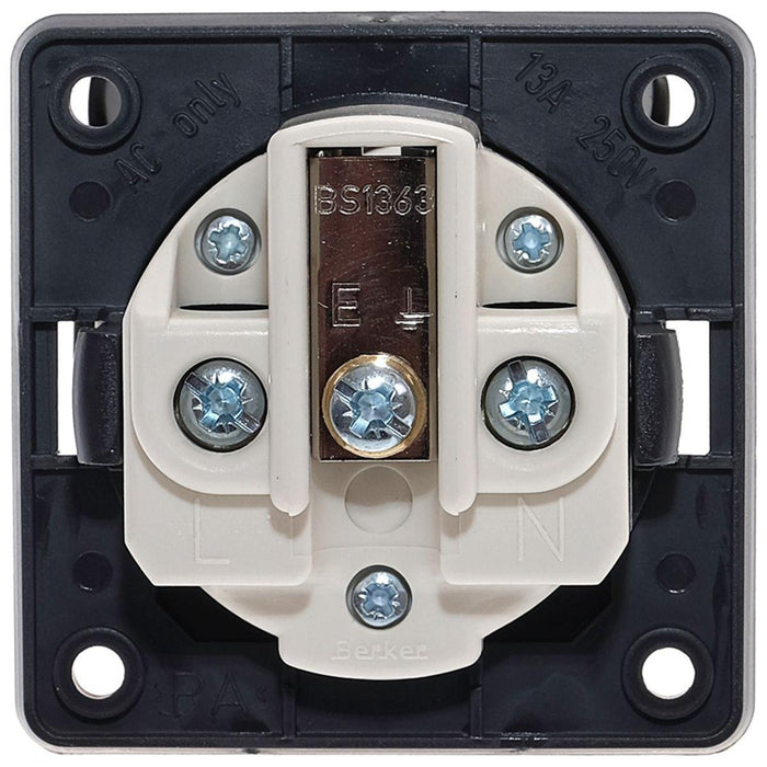 13 Amp Socket Anthracite (21221A) High Quality Socket for Your Caravan or Mo W4 - Dynamic Drive