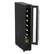 Baridi Extra-Slim 7 Bottle Wine Fridge & Cooler 15cm - Stainless Steel Baridi - Dynamic Drive