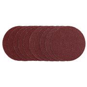 Draper Sanding Discs, 125mm, Hook & Loop, 40G (Pack of 10) 02693 Draper - Dynamic Drive