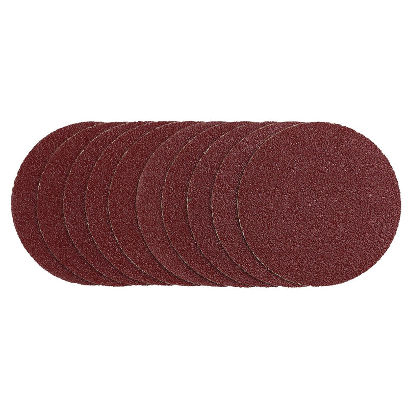 Draper Sanding Discs, 125mm, Hook & Loop, 40G (Pack of 10) 02693 Draper - Dynamic Drive