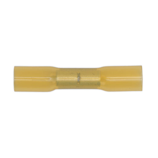 Sealey Heat Shrink Butt Connector Terminal6.8mm Yellow Pack of 50 YTSB50 Sealey - Dynamic Drive