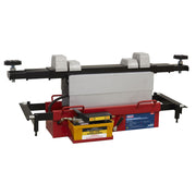 Sealey Air Jacking Beam 2 Tonne with Arm Extenders & Flat Roller Supports Sealey - Dynamic Drive