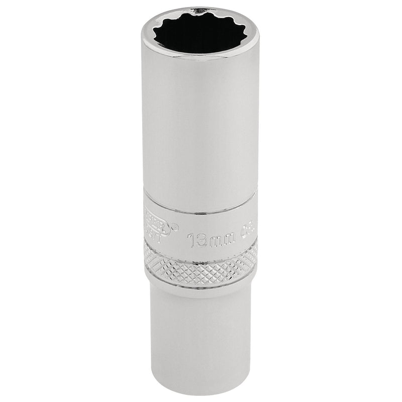 Draper HI-TORQ 12 Point Deep Socket, 3/8" Sq. Dr., 13mm 32823 Draper - Dynamic Drive