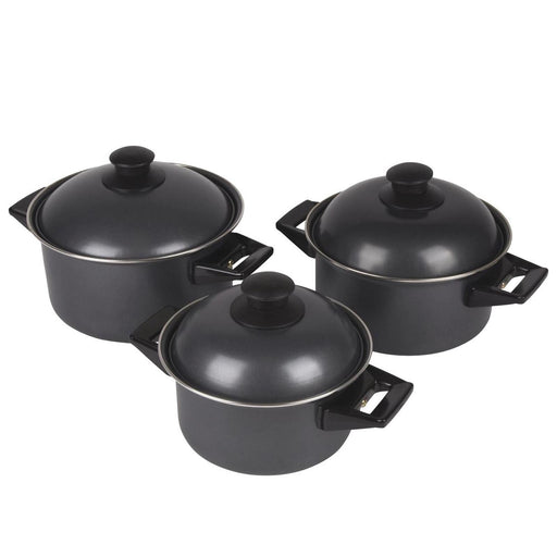 Bo-Camp Cookware Set Rondo 3 Pieces Carbon Steel Bo-Camp - Dynamic Drive