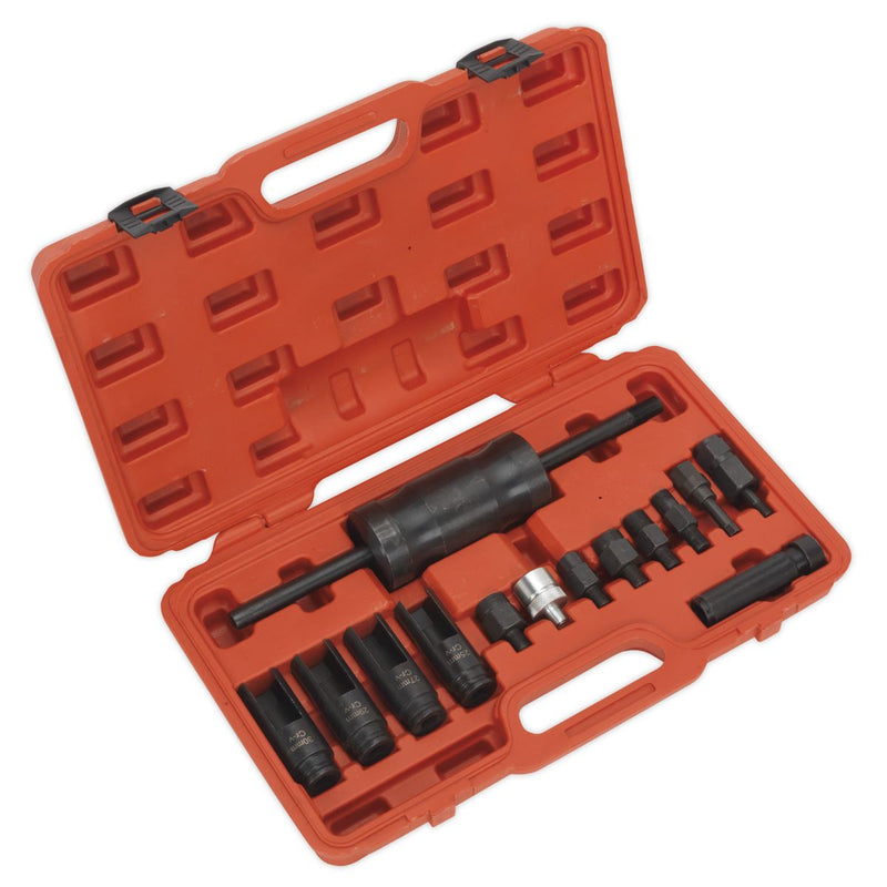 Sealey Diesel Injector Puller Set 14pc VS2059 Sealey - Dynamic Drive